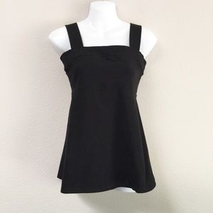 Women’s EUC FIG Black Tank Top Size S/P